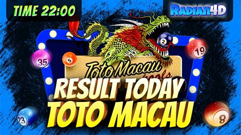 live draw toto macau 4d